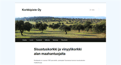 Desktop Screenshot of korkkipiste.fi